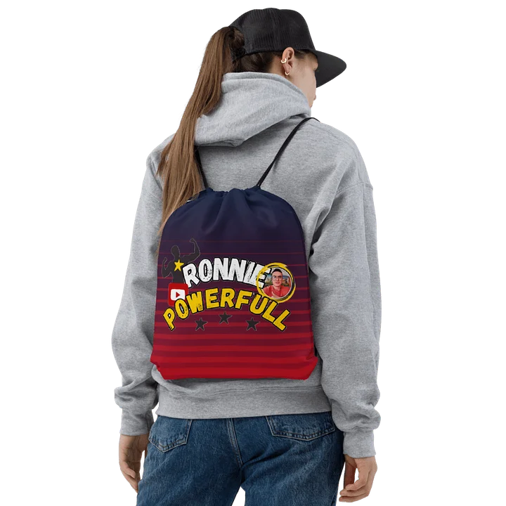 Thumbs-Up Vibes Drawstring Bag product image (2)