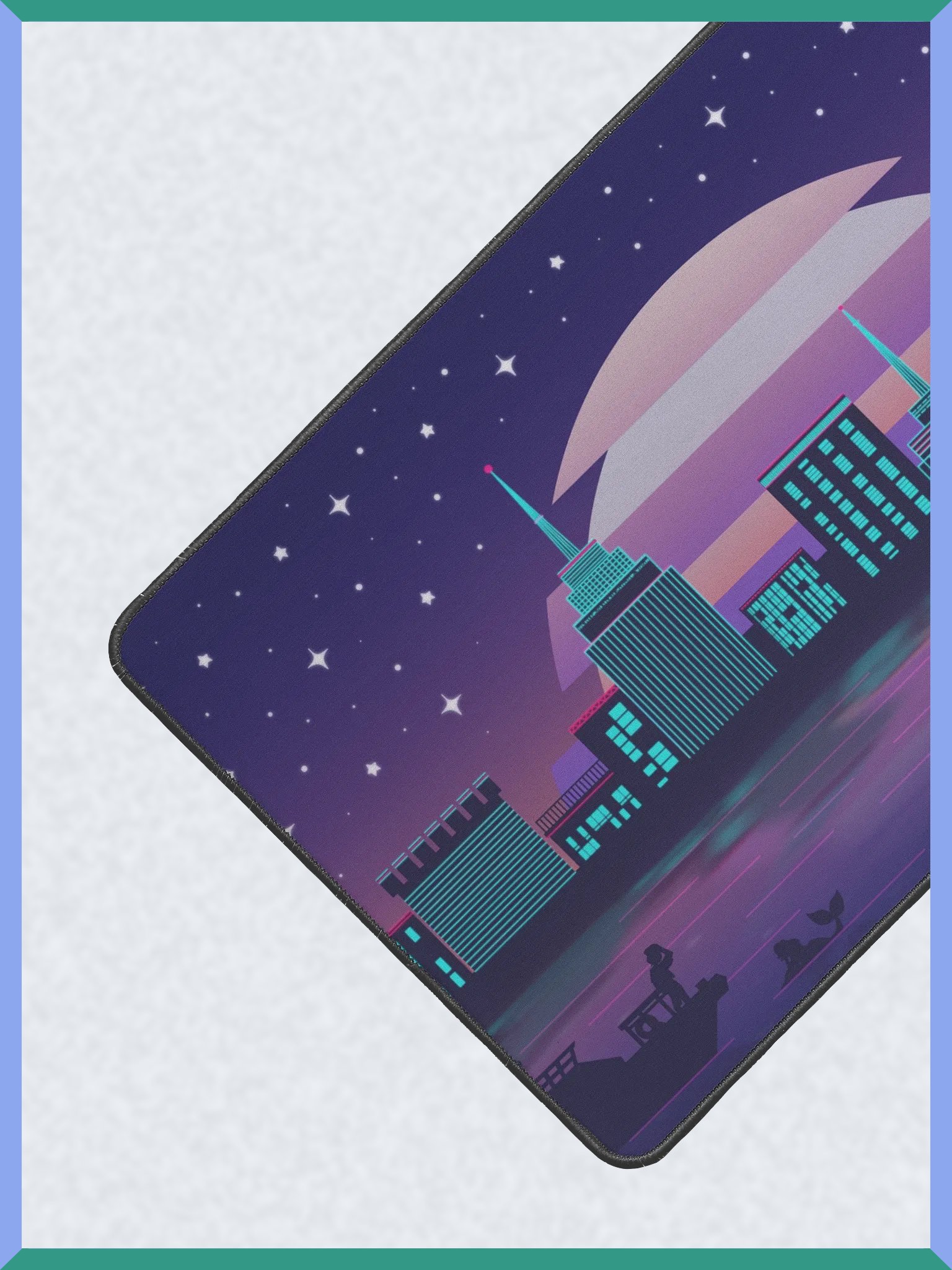 Nightingale City - 12" x 22" Desk Mat product image (1)