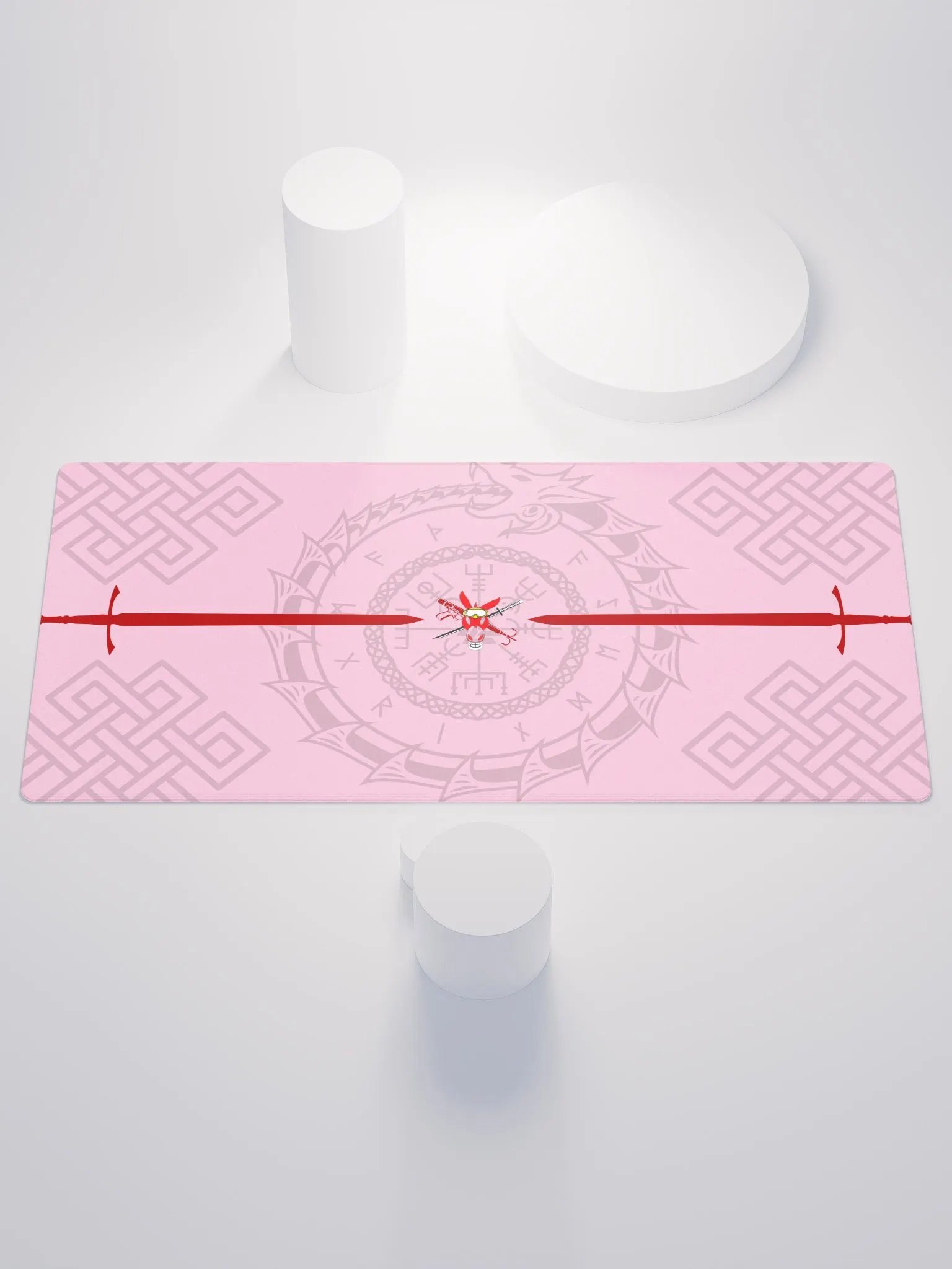 Vegvisir Dragon(Pink BG) - Polyester product image (1)