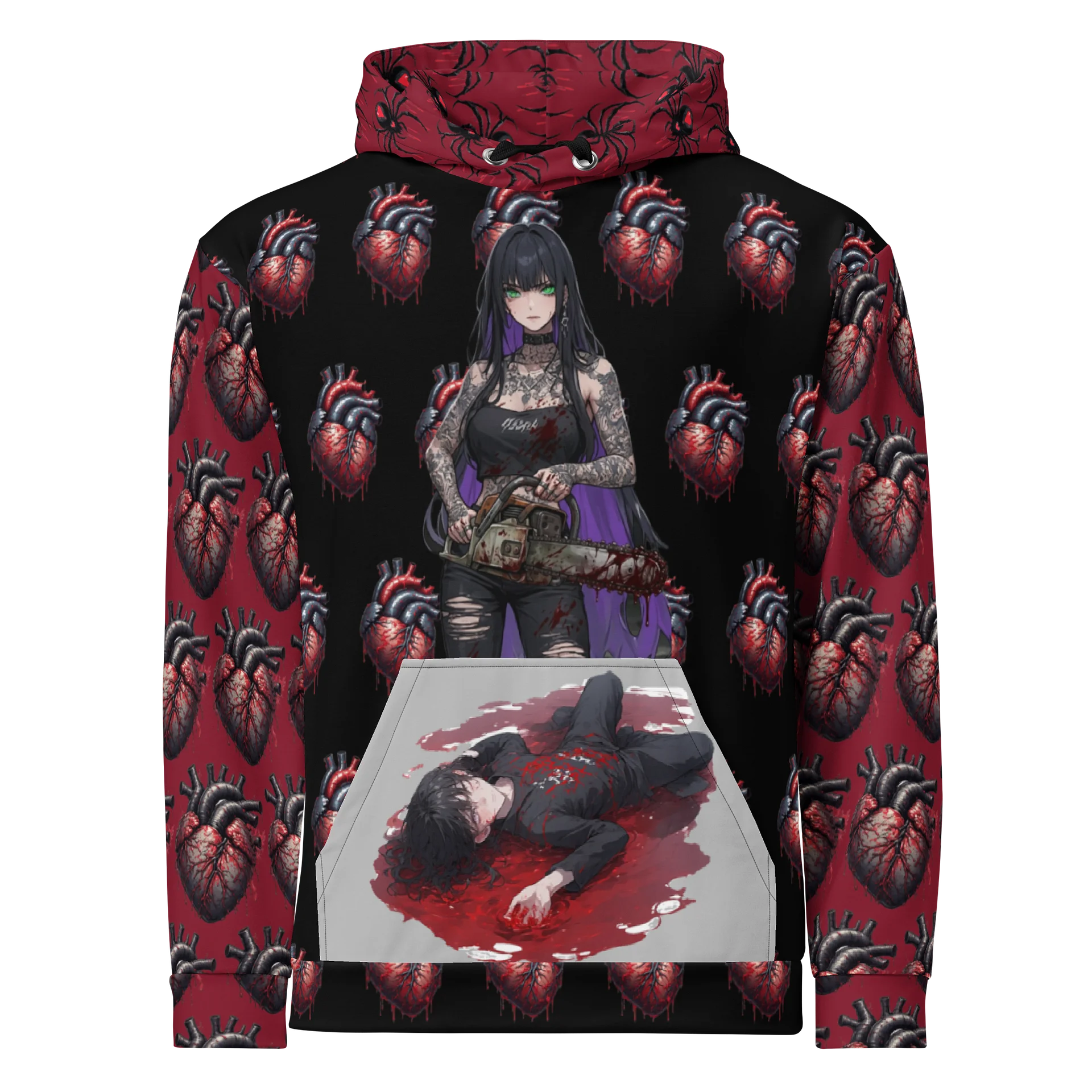 Heart Vibes Cotton Hoodie product image (1)
