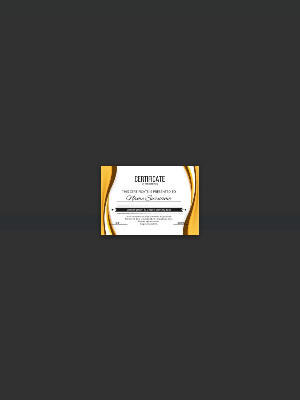 1000+ Certificate Templates – CorelDRAW (.CDR) + PNG Bundle product image (3)