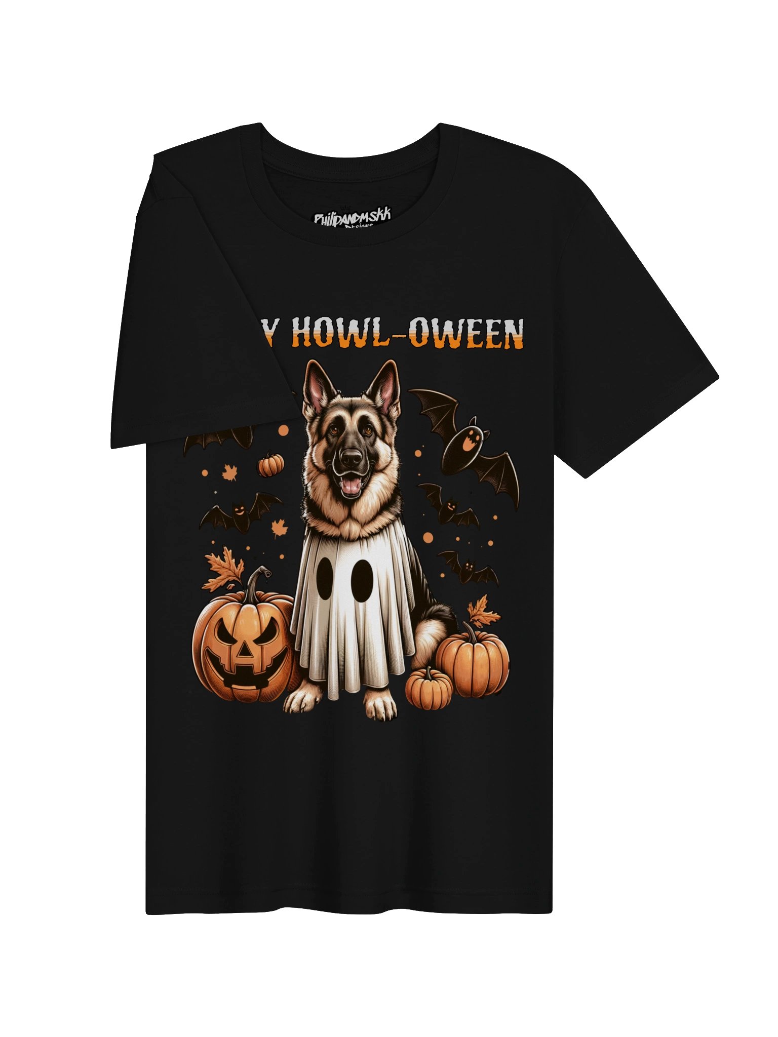 Howl-oween puppy style T-shirt product image (3)