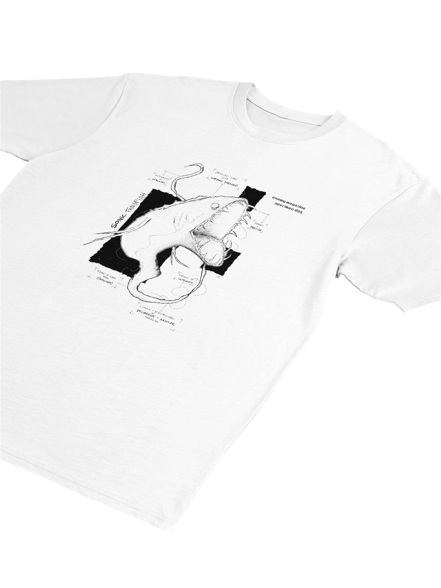 Sonic Fangfish – Enemy Magazine x Alexis Malnerich (Ink Wave Edition) product image (1)