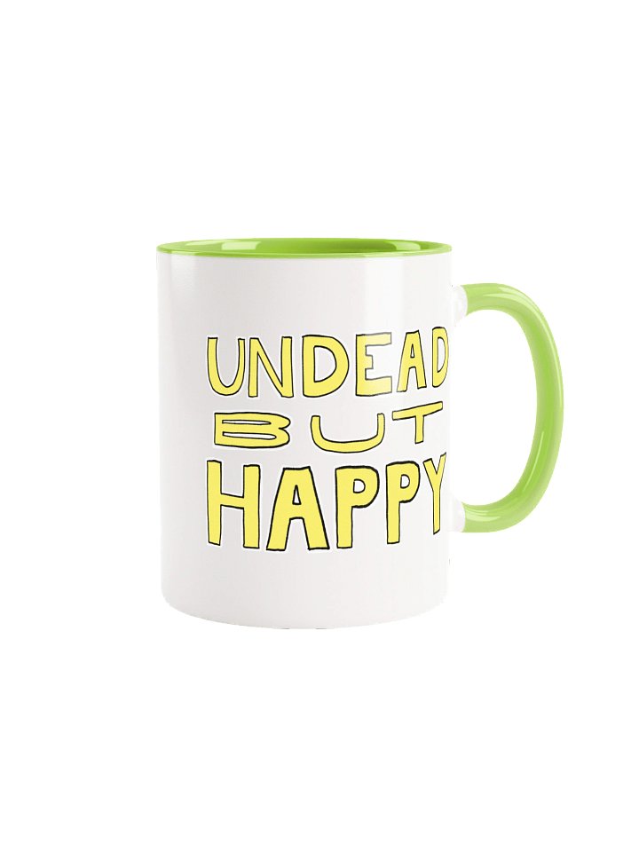 Undead but happy NEW LOOK (color mug) product image (32)