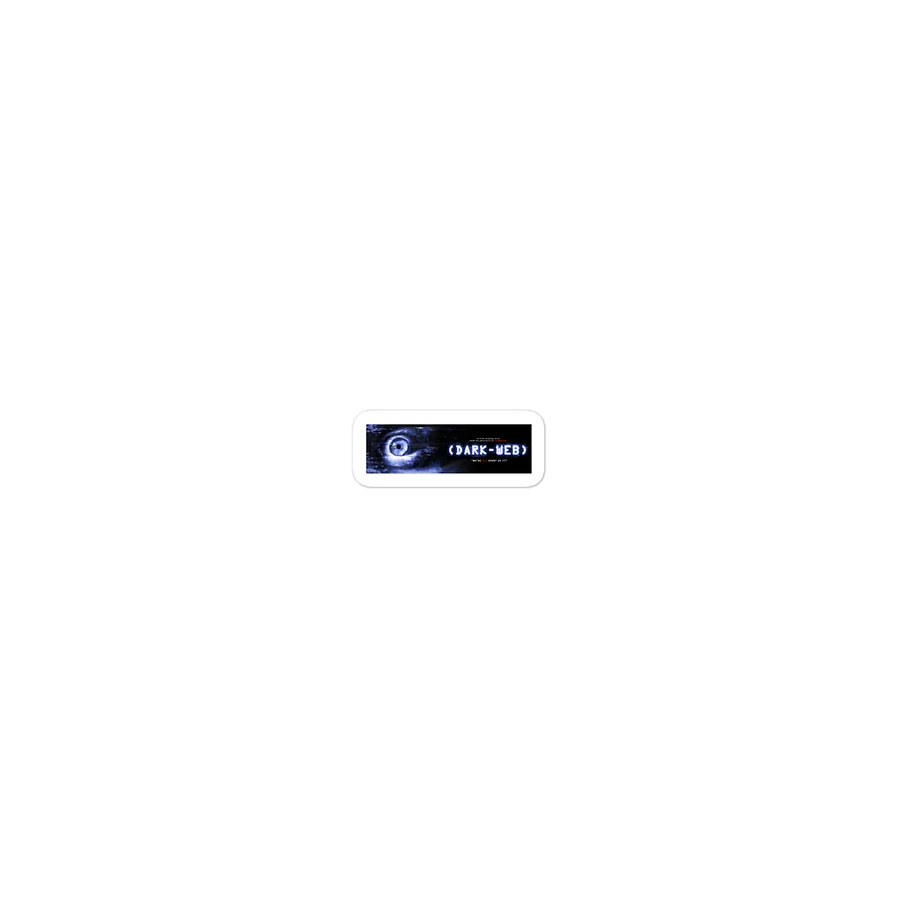[DARK/WEB]: Banner Sticker product image (1)