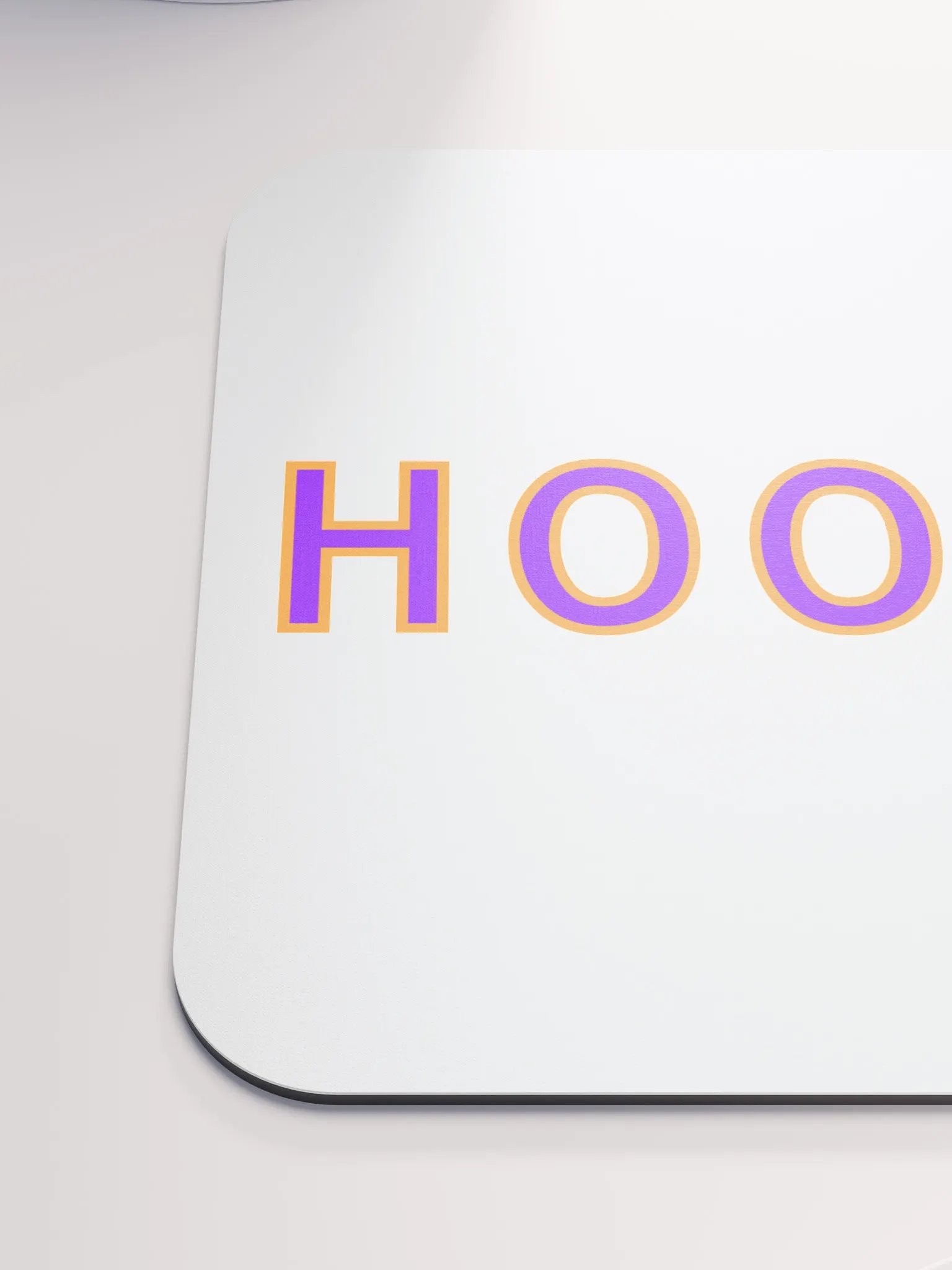 Hooyah Classic Mouse Pad (White) product image (6)