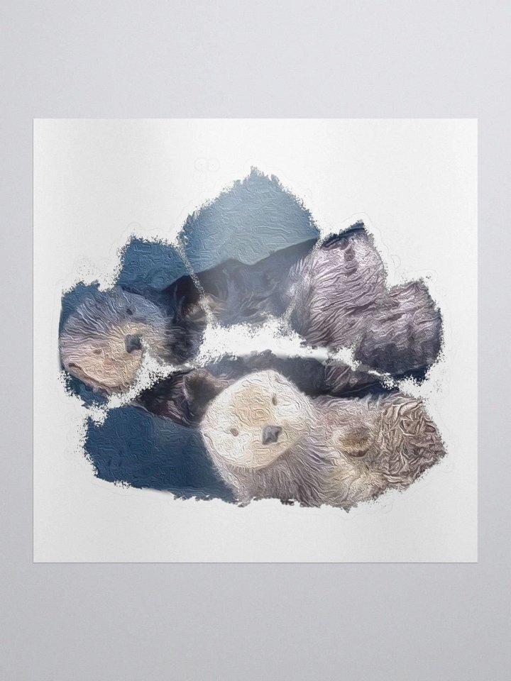 About Otters Sticker product image (1)