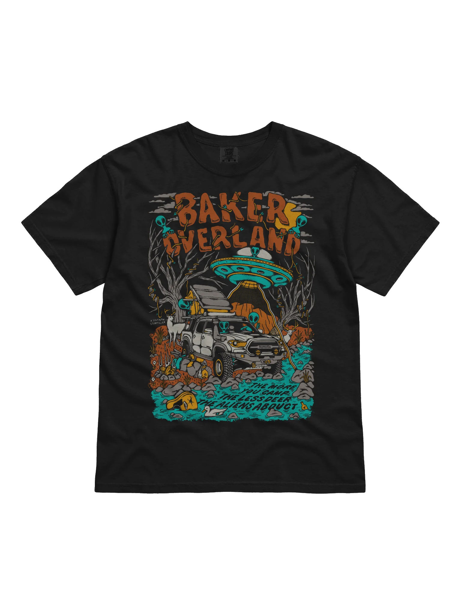 Full Front T - Black product image (1)