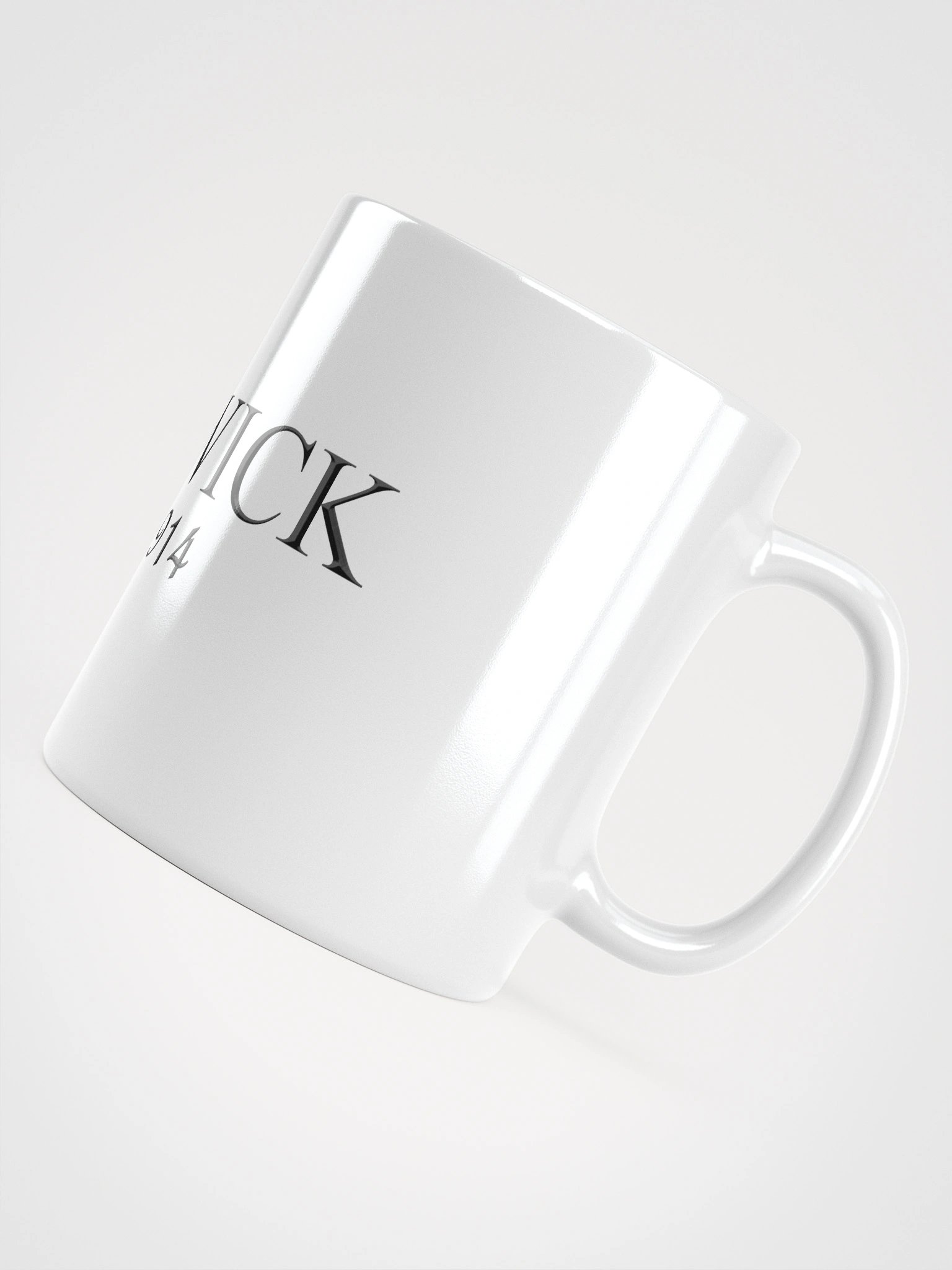 WARWICK Est. 914 White Glossy Mug product image (5)