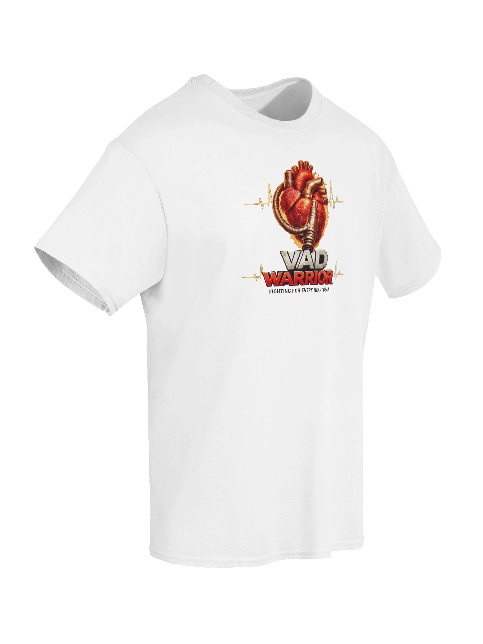 "VAD Warrior - Fighting" T-Shirt - White - Unisex product image (3)