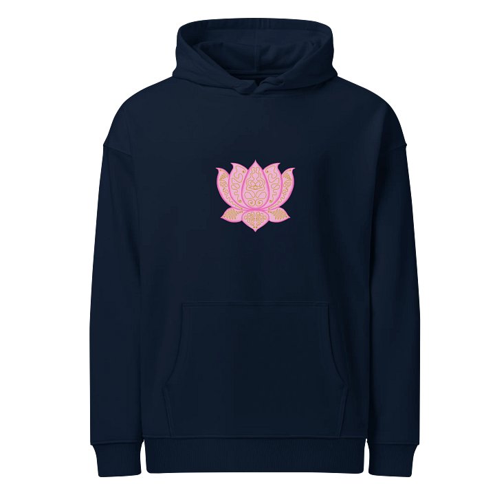 Golden Lotus Unisex Organic Hoodie product image (1)