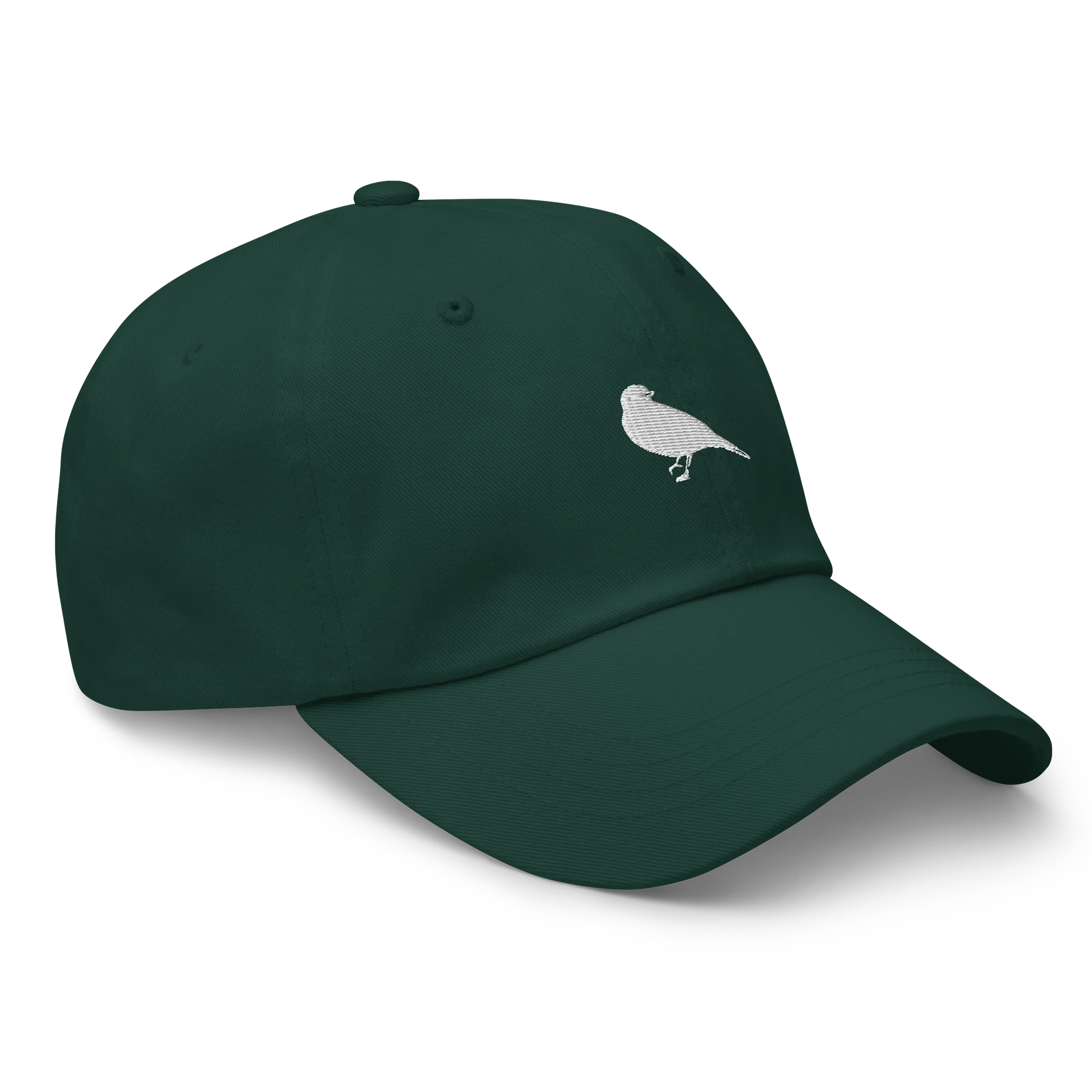 Pixelated Nightingale Silhouette Dad Hat product image (3)