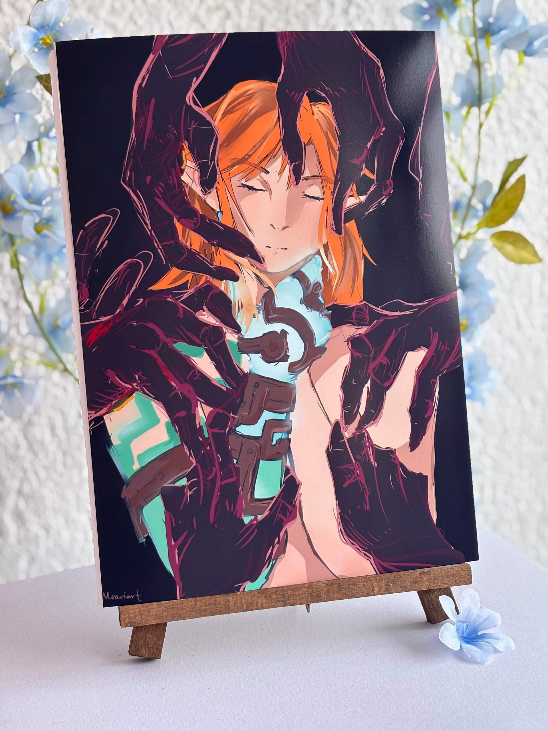 Link & Gloom hands Print product image (1)