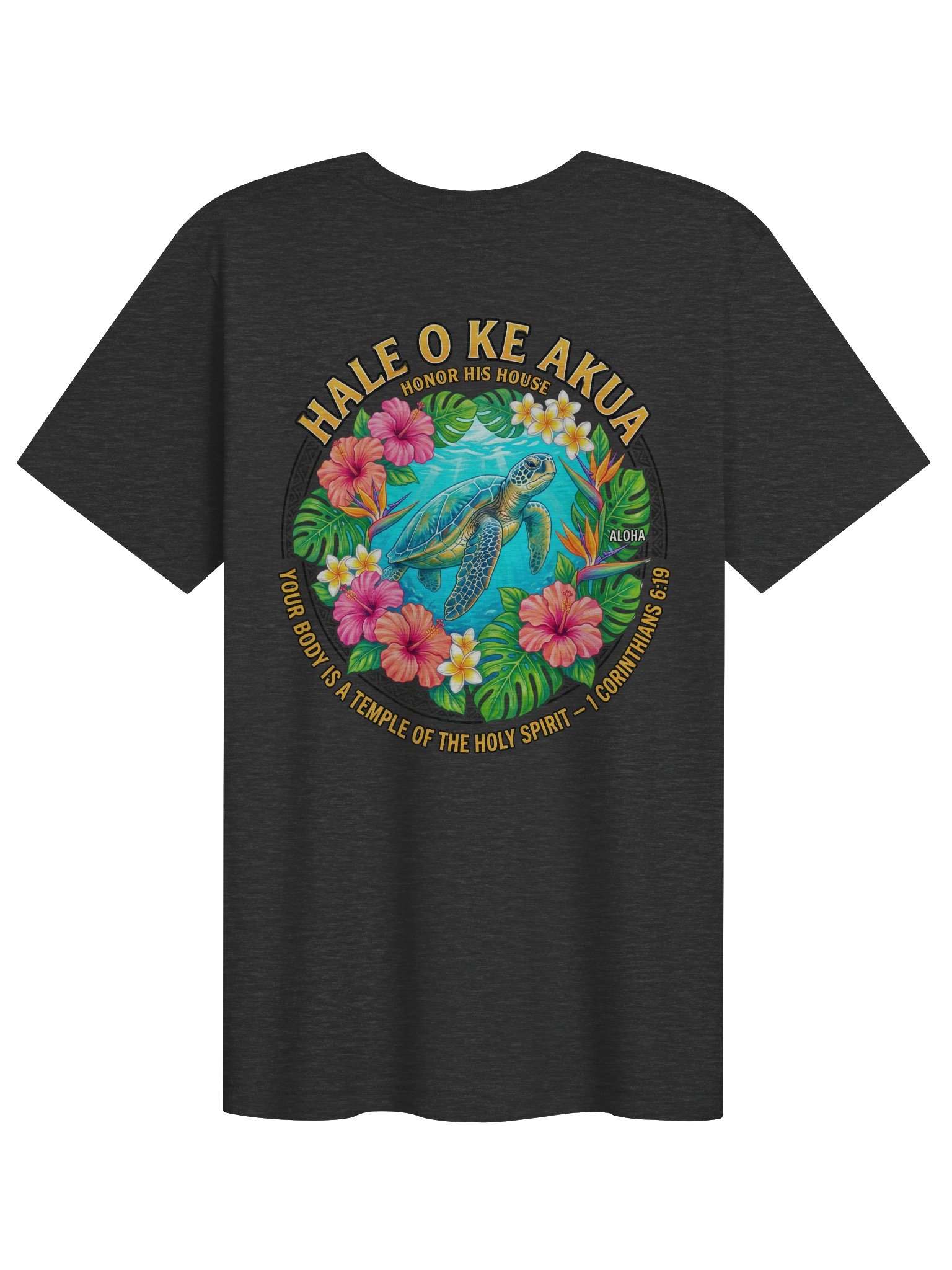 His House Unisex "Hale O Ke Akua" T-Shirt product image (1)