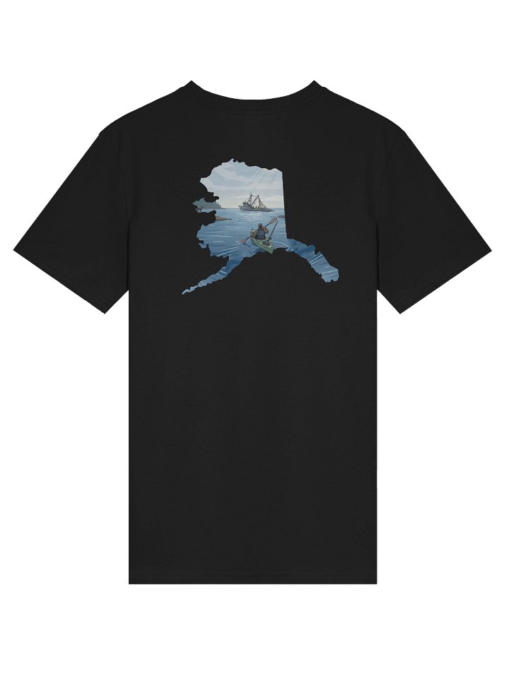 PREMIUM "KAYAKERS PARADISE" ORGANIC COTTON TEE product image (2)