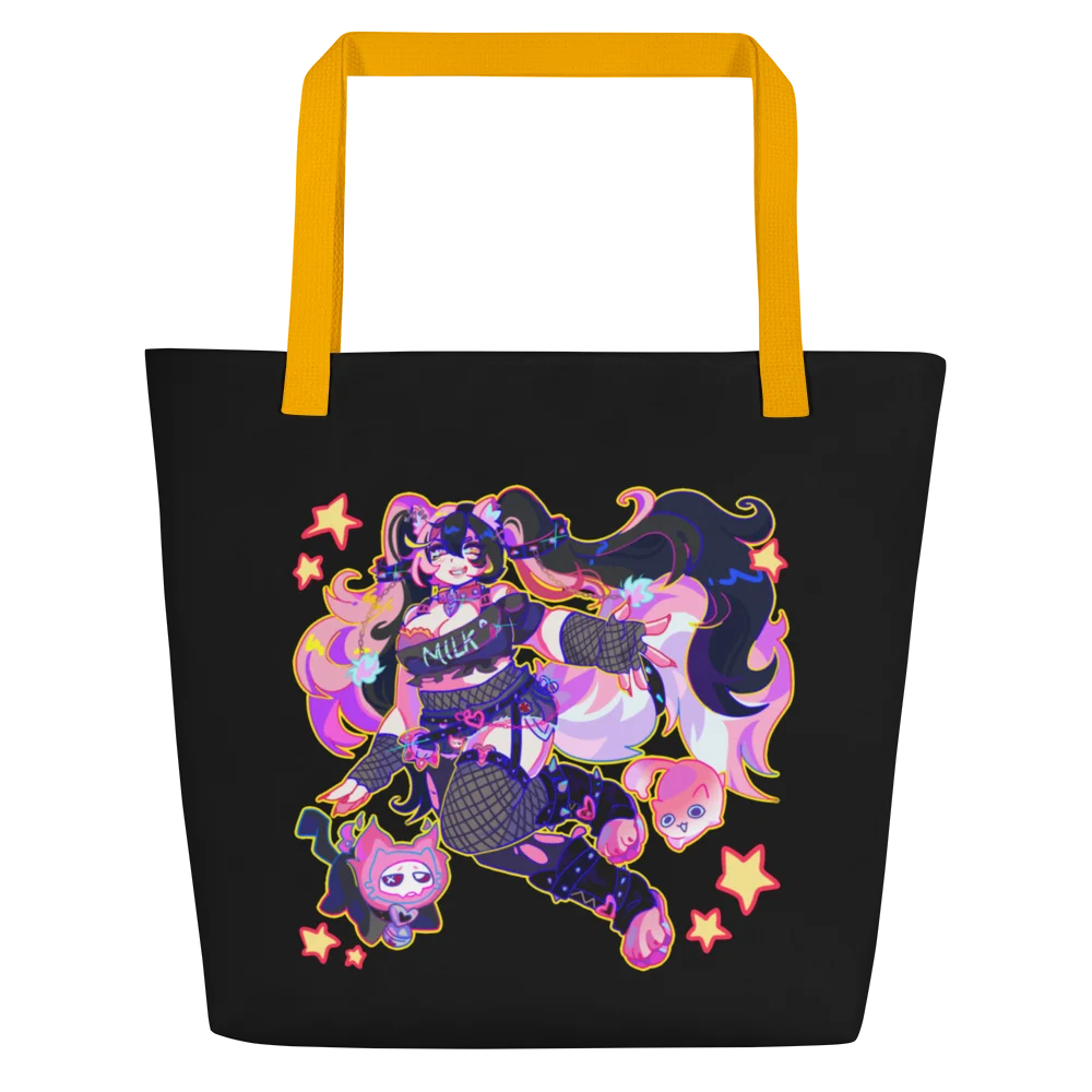 CHAOS KITTY CREW TOTE BAG product image (1)
