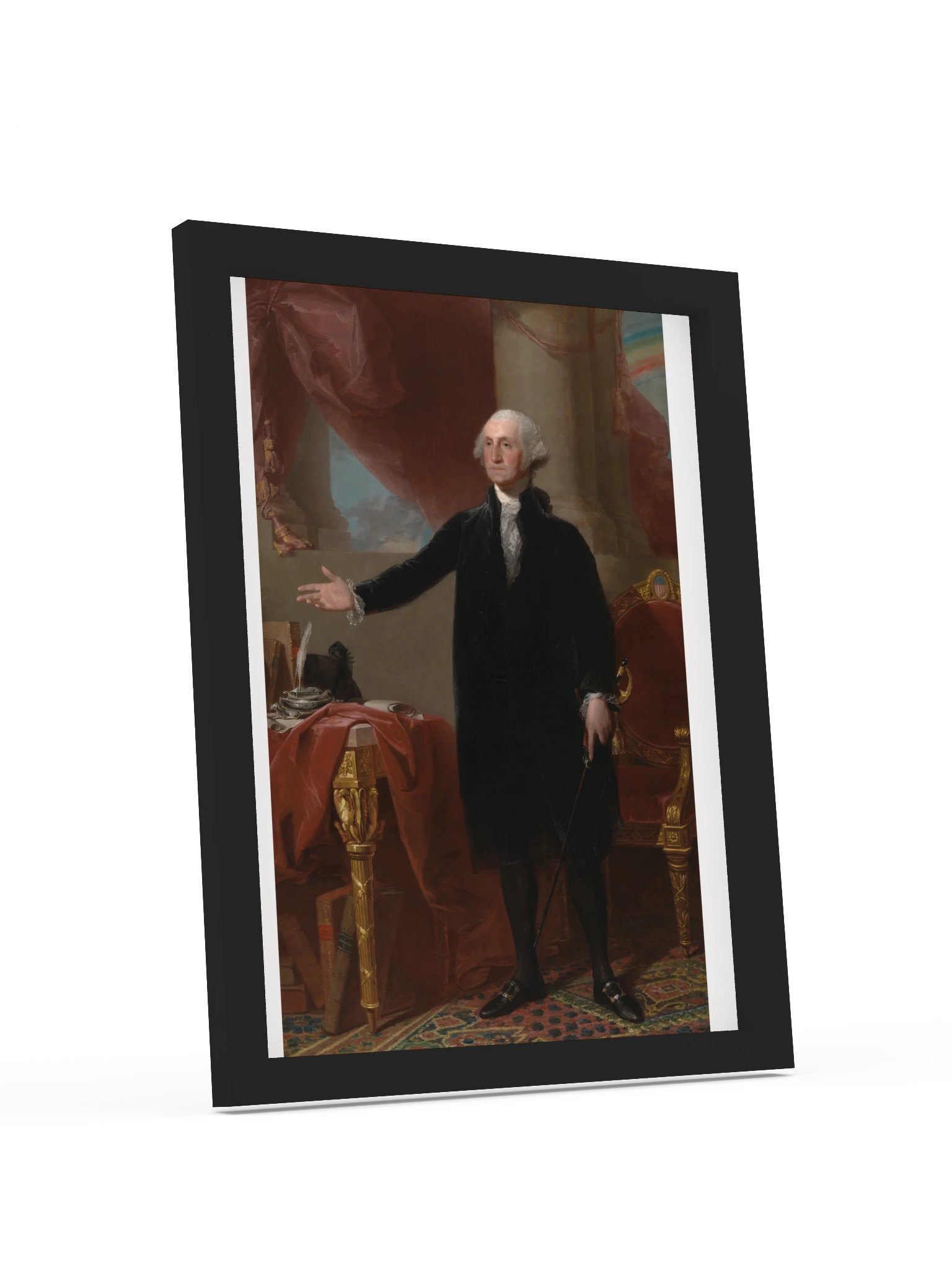 Gilbert Stuart, George Washington: The Lansdowne Portrait (1796) Fine Art Print product image (32)