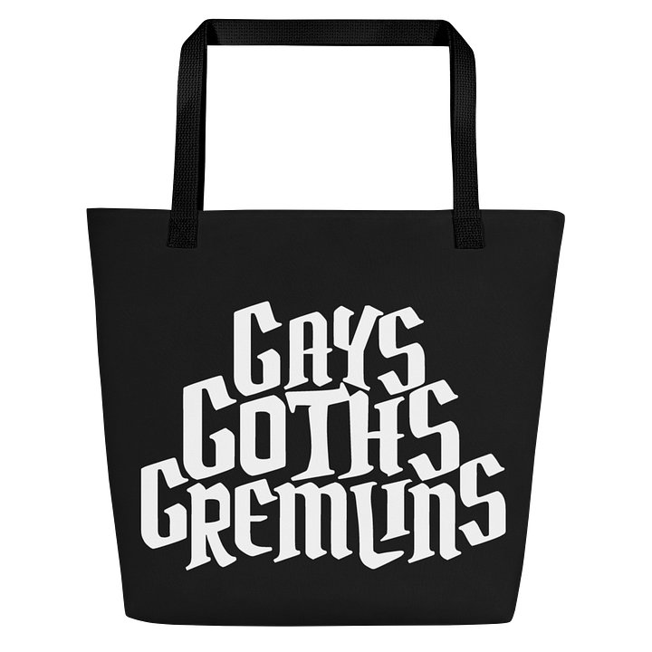 Gays Goths Gremlins Tote product image (1)