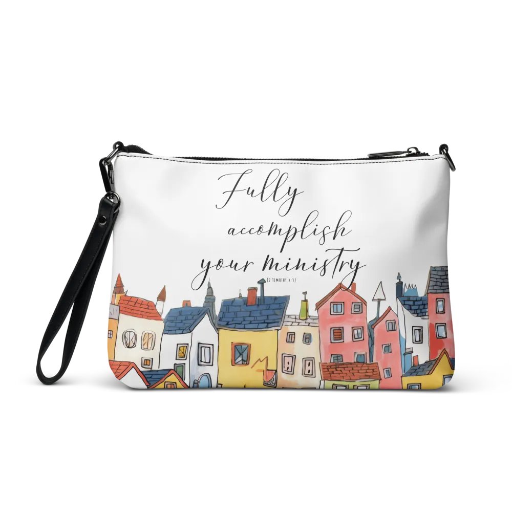 'Fully Accomplish Your Ministry' All-Over Print Crossbody Bag product image (9)