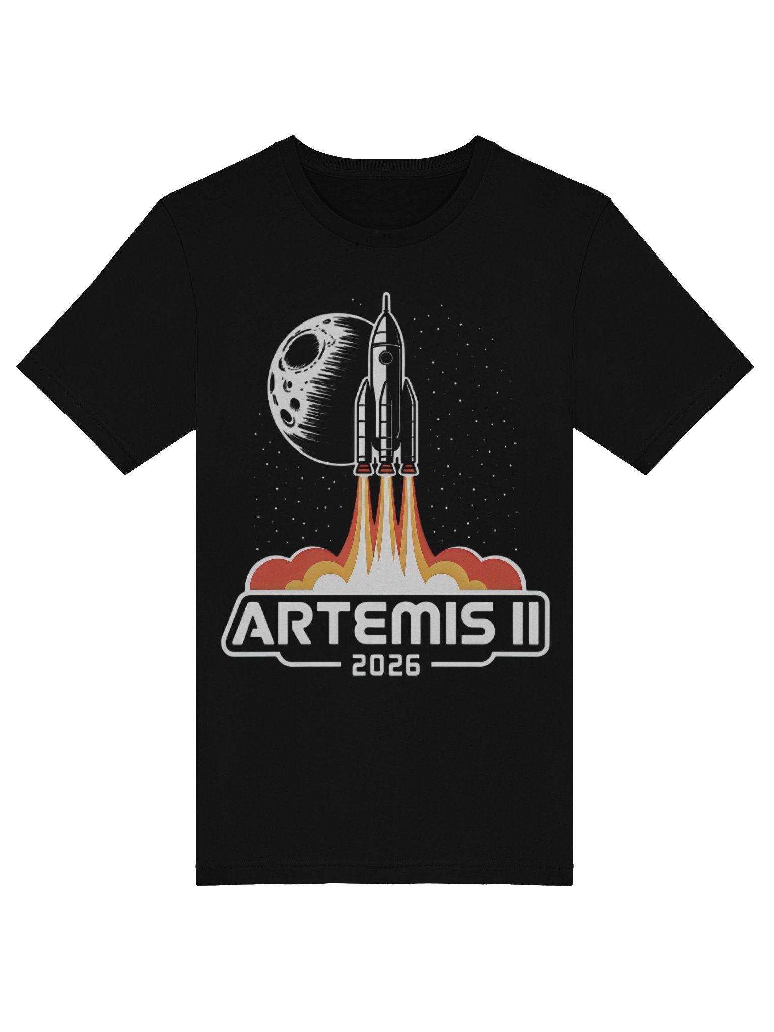 Artemis II Launch to The Moon Space Mission 2026 Supersoft T-shirt product image (5)