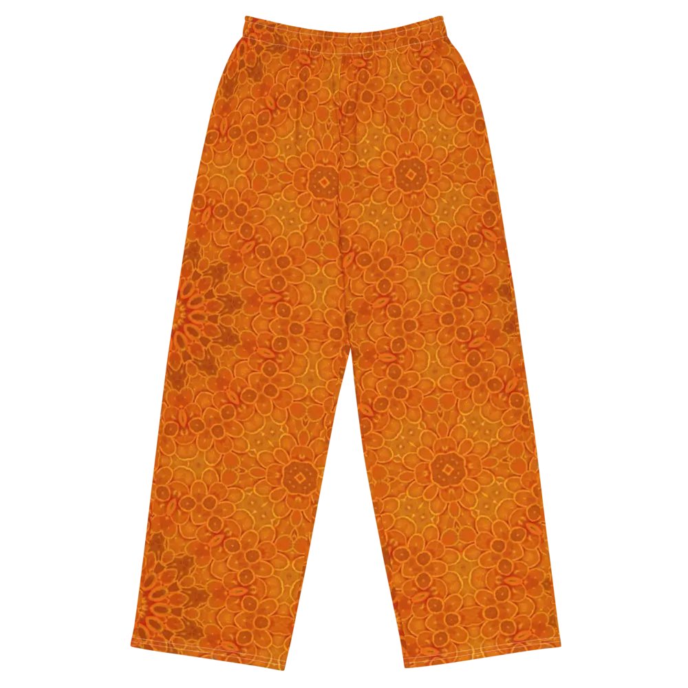 Orange Slices Kaleidoscope Wideleg Pants product image (1)