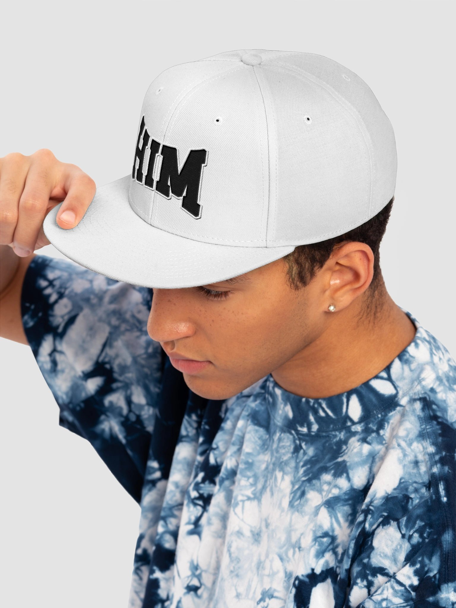 HIM Wireframe Globe Snapback product image (7)