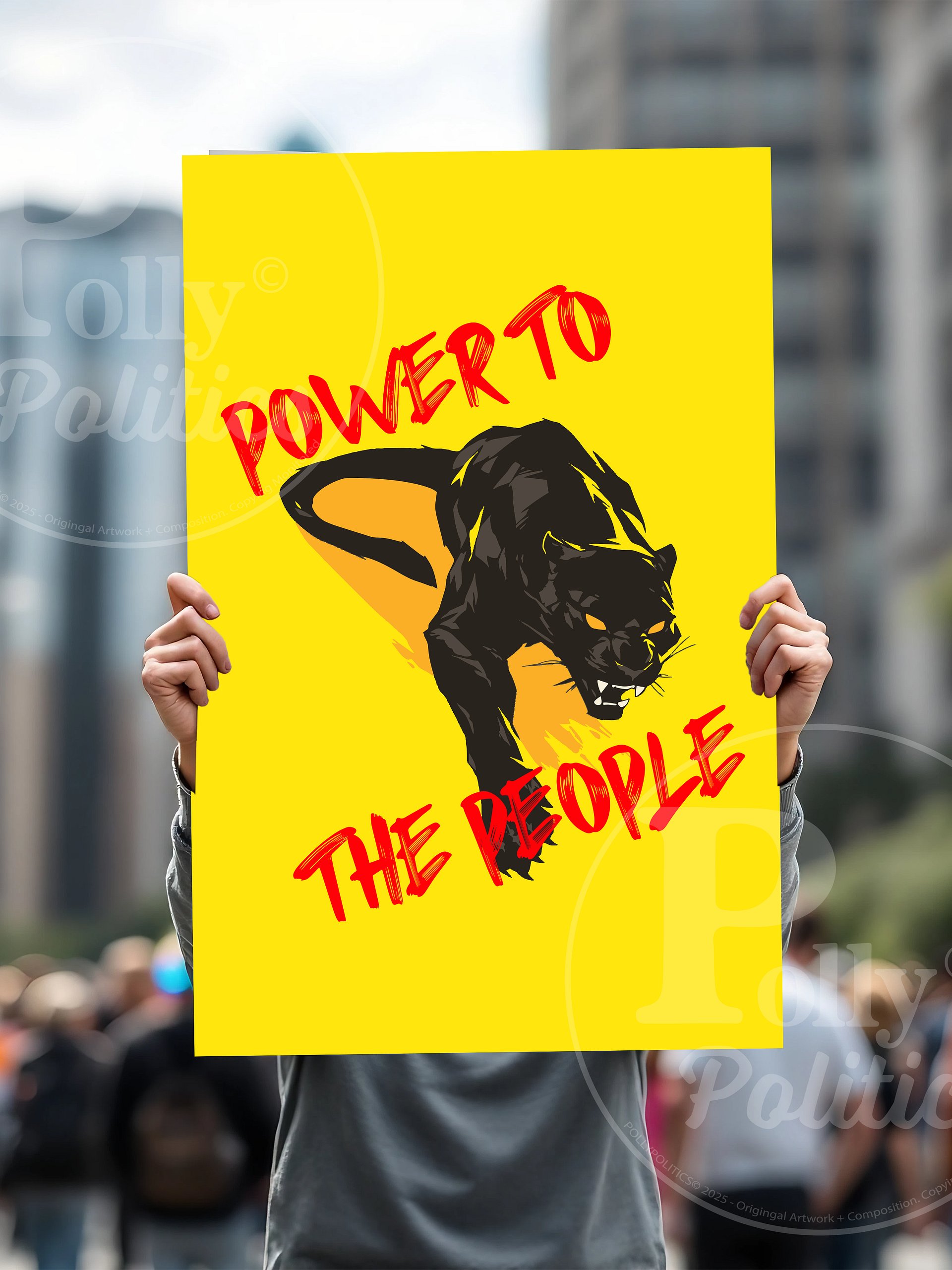 Power To The People Protest Poster product image (5)