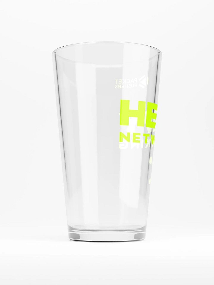 Heavy Networking Shaker Pint Glass product image (2)