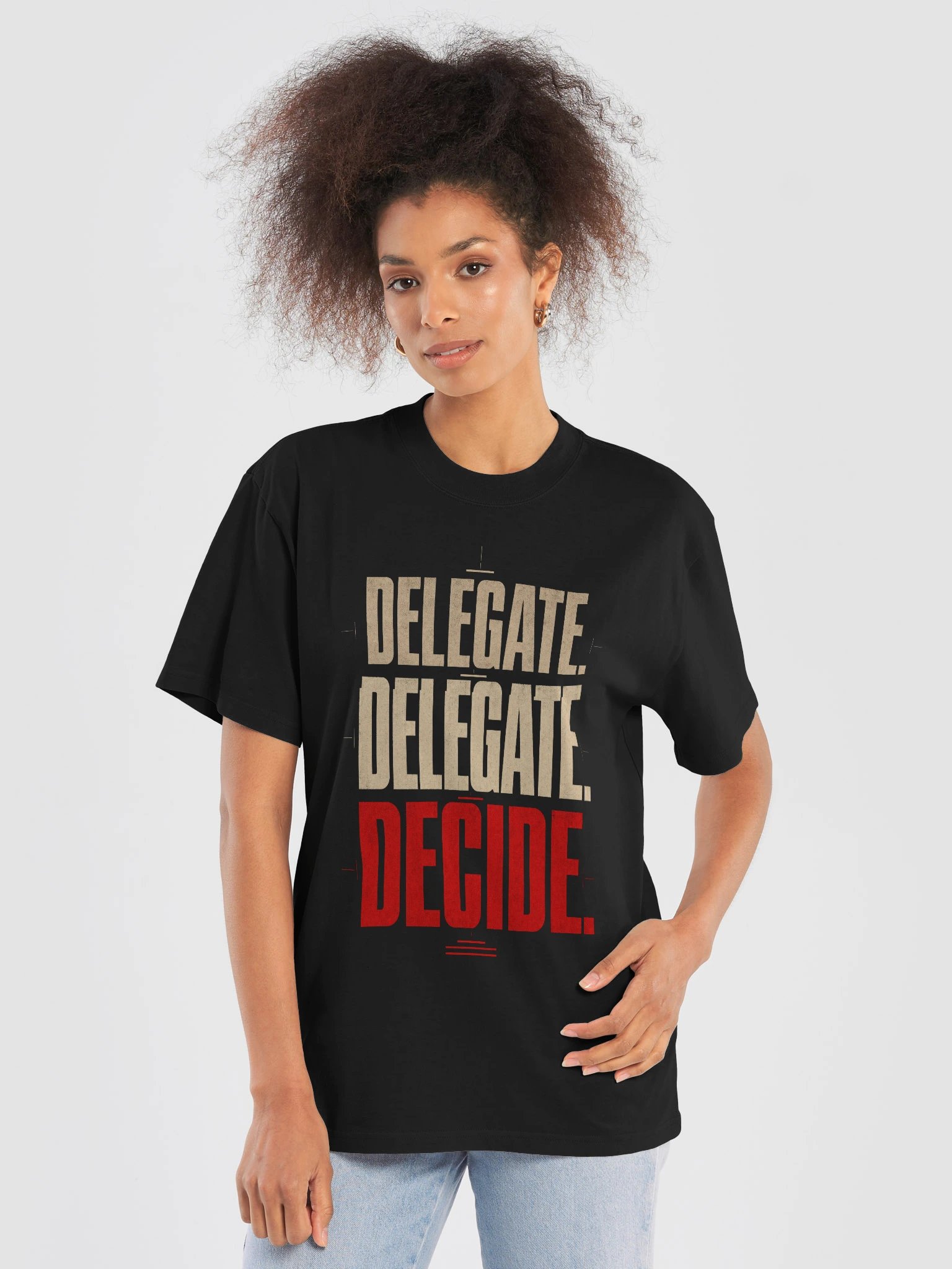 Delegate Twice, Decide Once Tee product image (5)