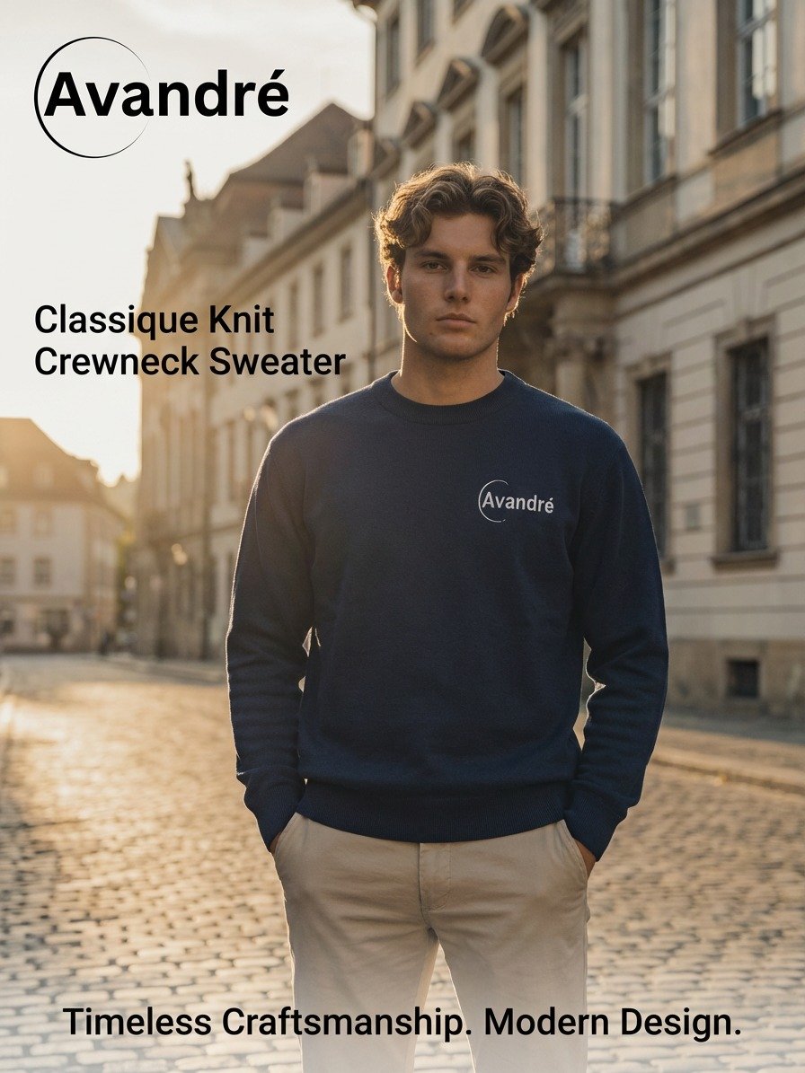 Classique Knit Crewneck Sweater product image (6)