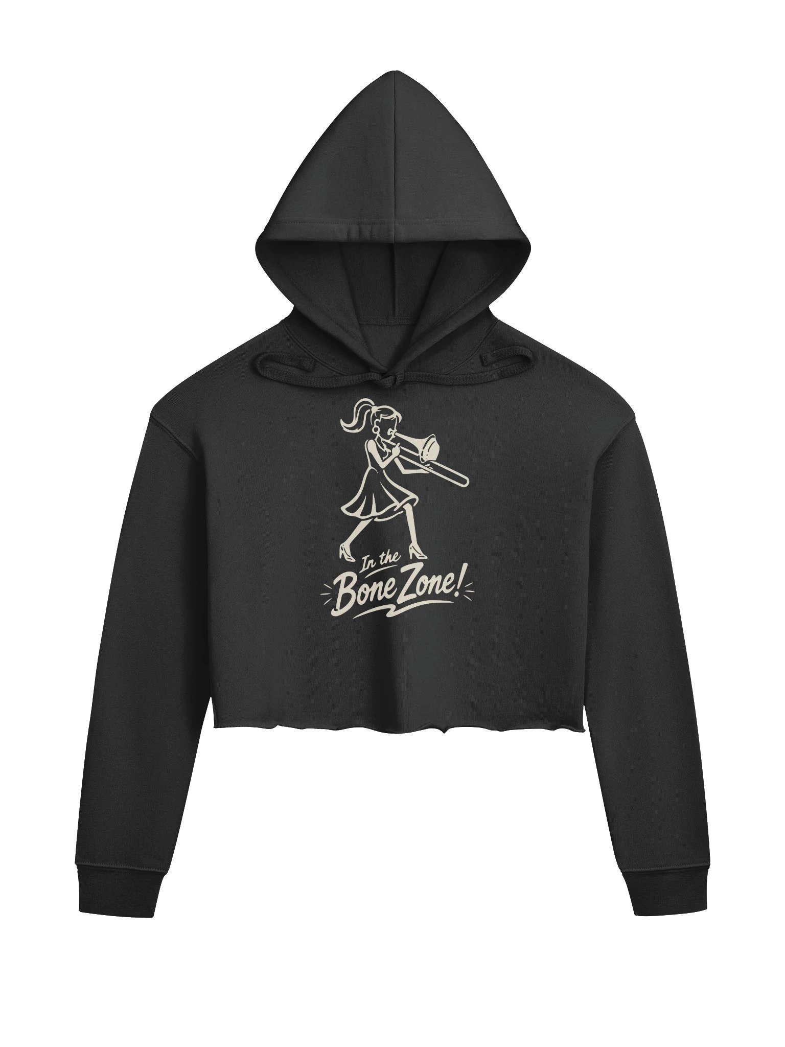 In the Bone Zone! Women's Crop Hoodie product image (1)