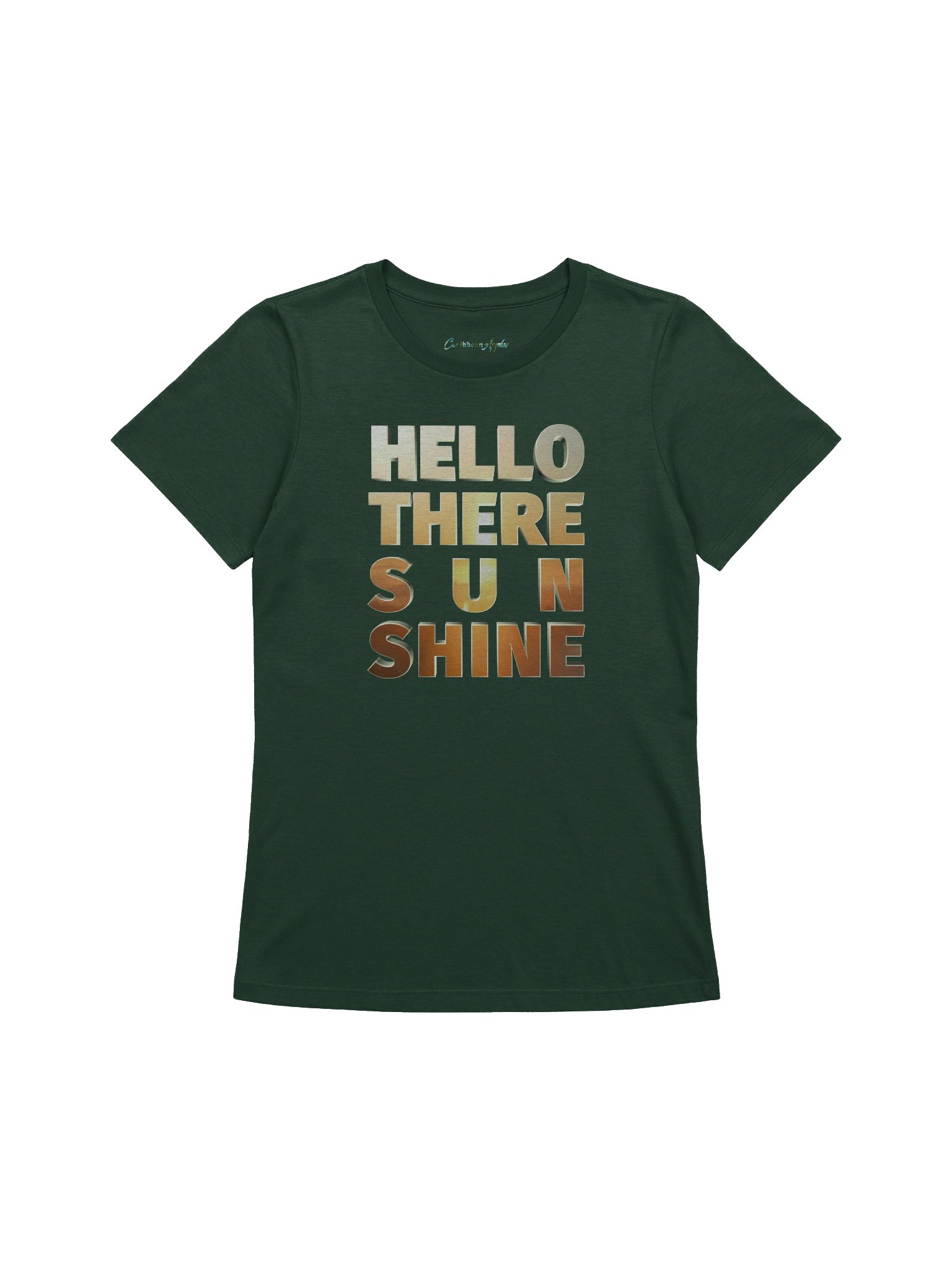 CaribbeanApples - Hello There Sunshine | Women's Supersoft Relaxed-fit T-Shirt | 7 Colors product image (21)
