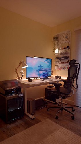 New addition to the desk! My amazing wife got me a Creality K2 Combo for my birthday, and it’s been so much fun getting back ...