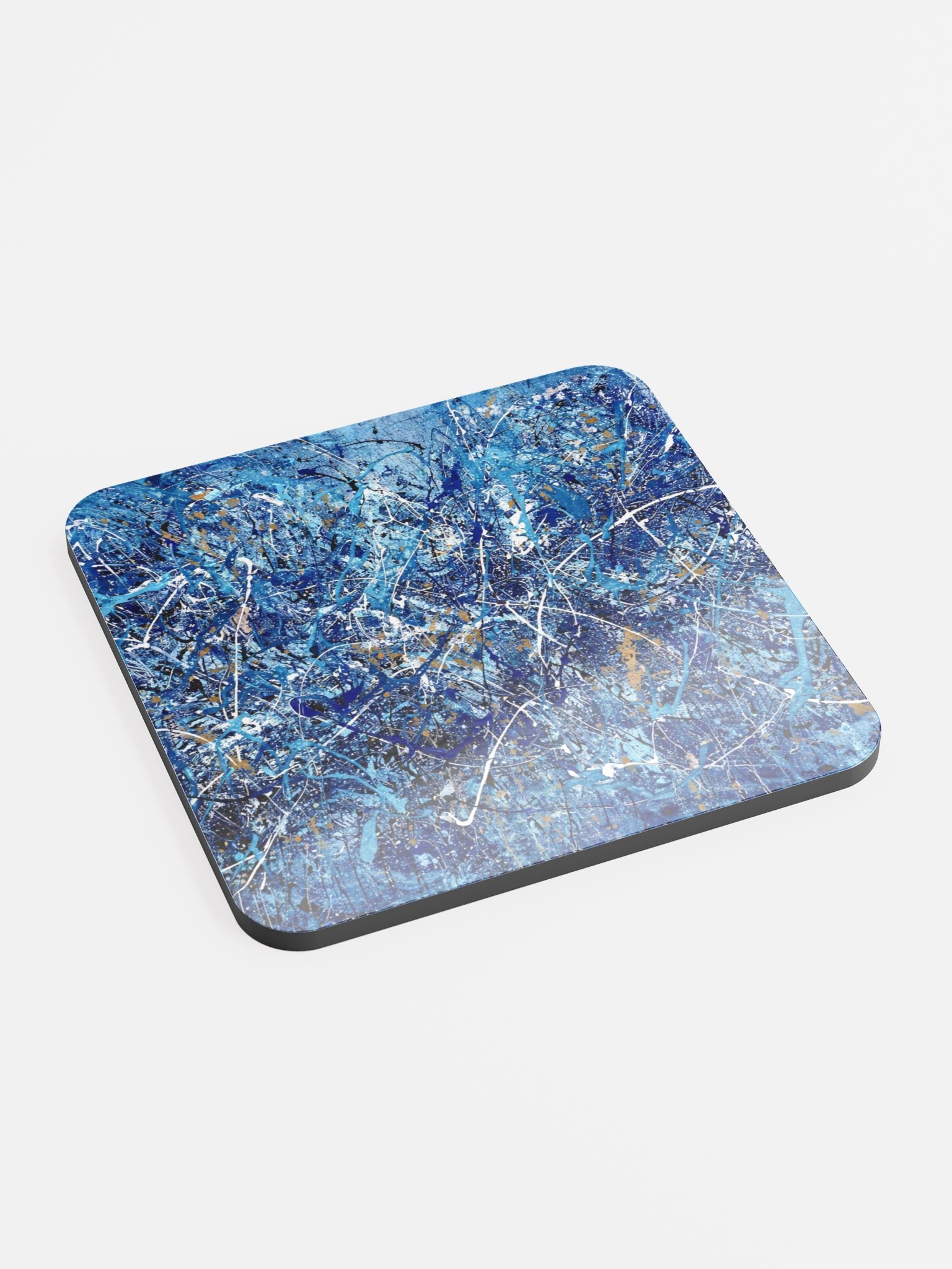 Ethereal Splatter Cork Coaster product image (2)