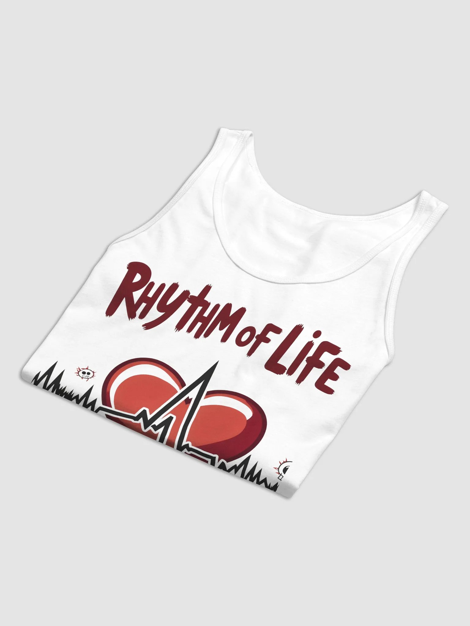 Heartbeat, Rhythm of life, ekg Tank product image (11)