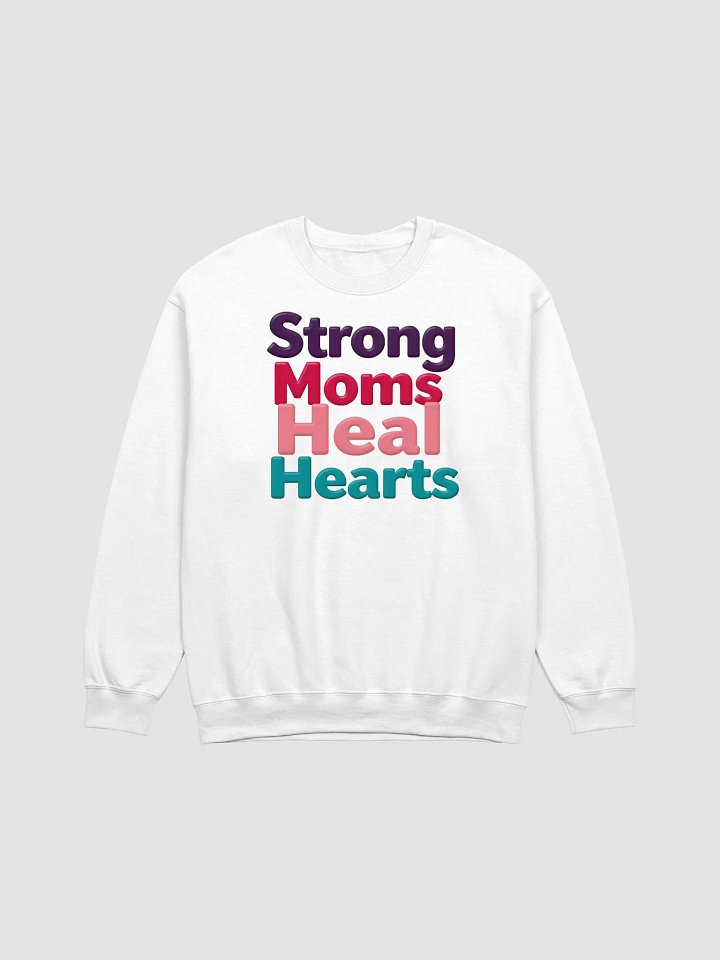 Empowering Strong Moms Crewneck Sweatshirt product image (5)