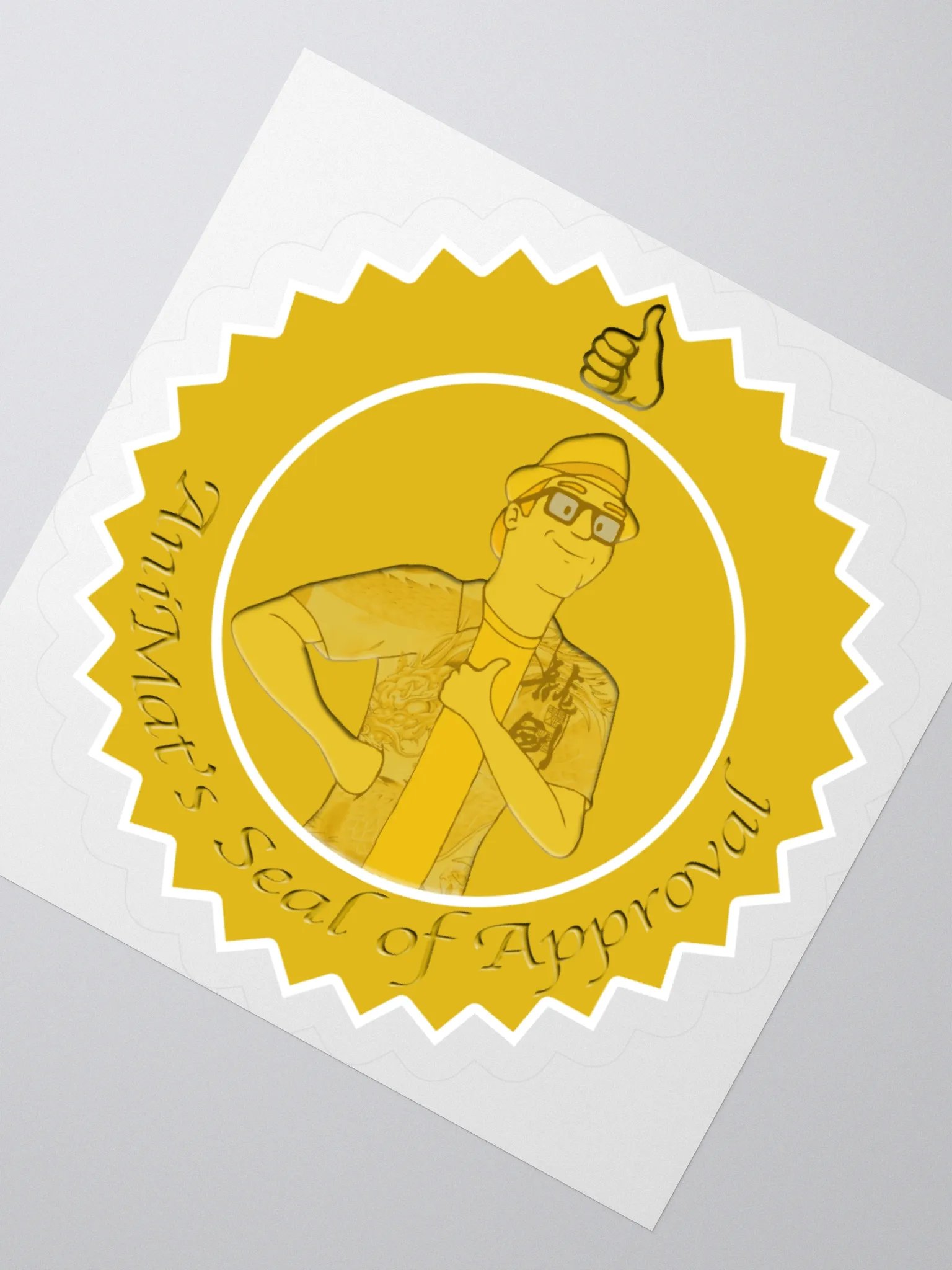 AniMat's Seal of Approval (Sticker) | AniMat's Gift Shop