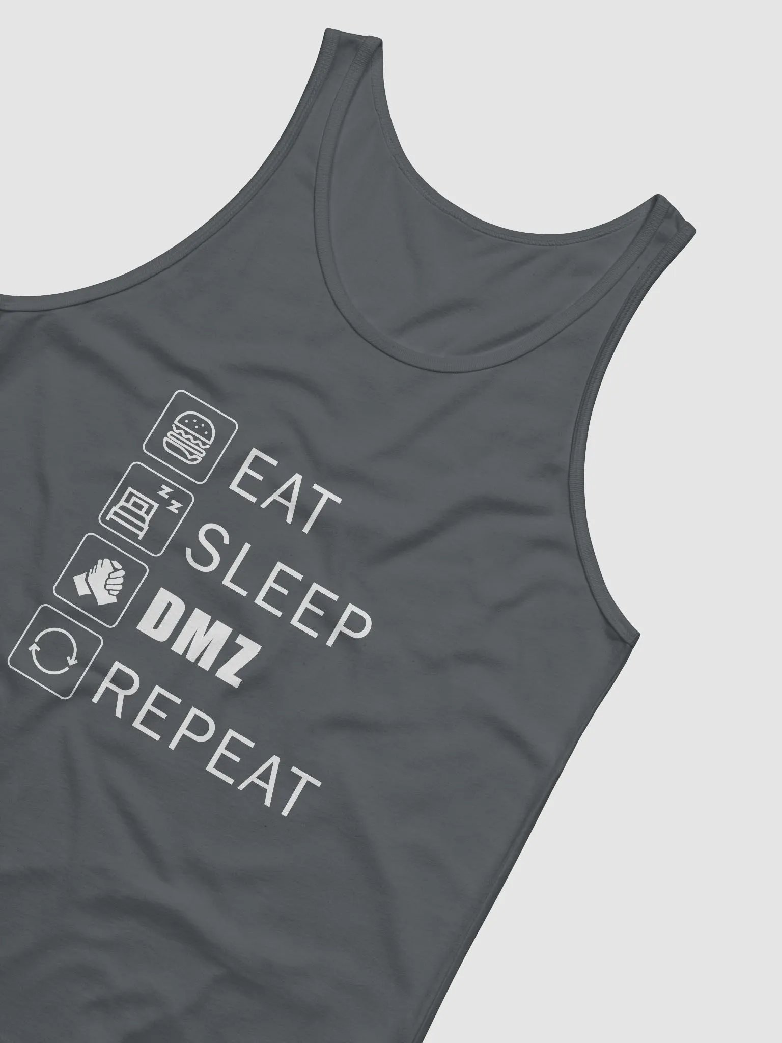 Eat Sleep DMZ Repeat Tank product image (4)