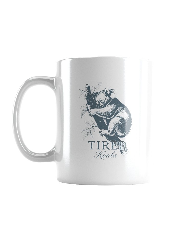 Tired Koala Ceramic Mug product image (1)