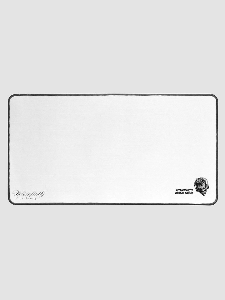 N.U.E. Basic Signature Desk Mat (White) product image (1)