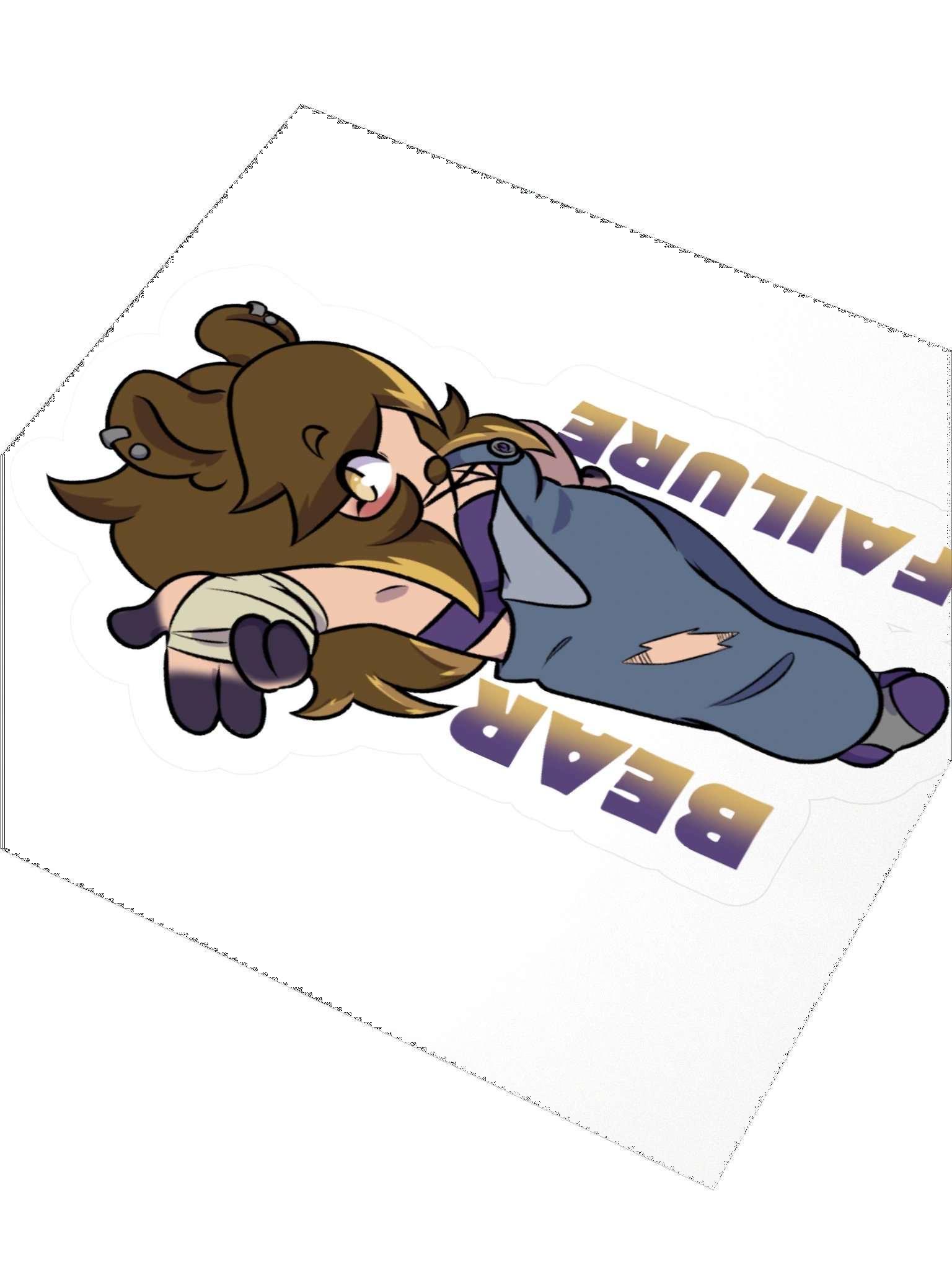 Bear Failure Sticker product image (9)