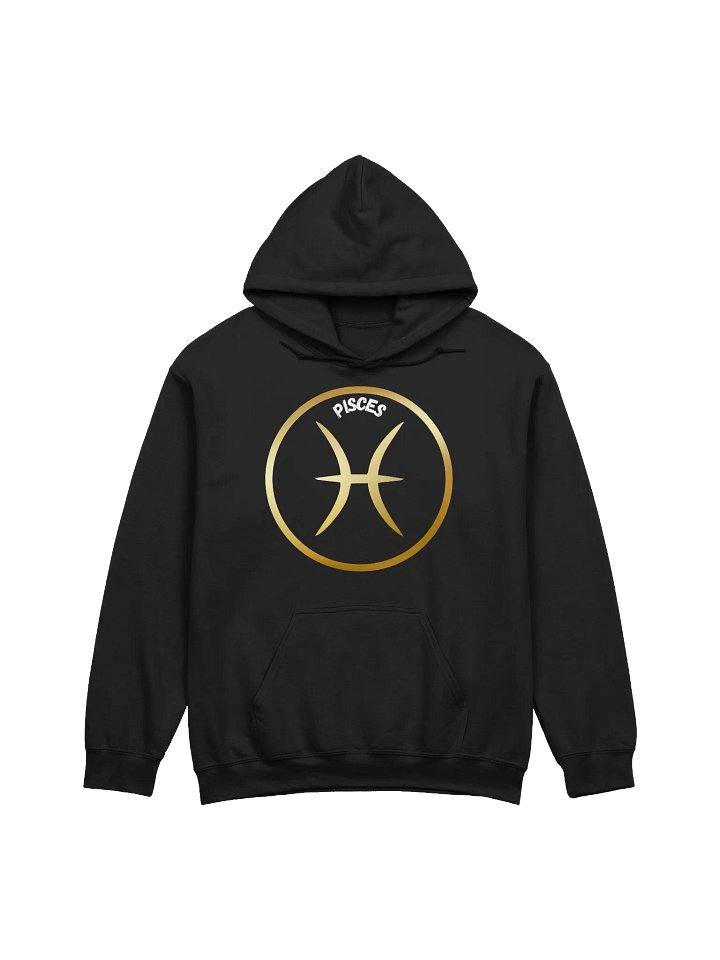 Pisces Gold Zodiac Hoodie product image (1)