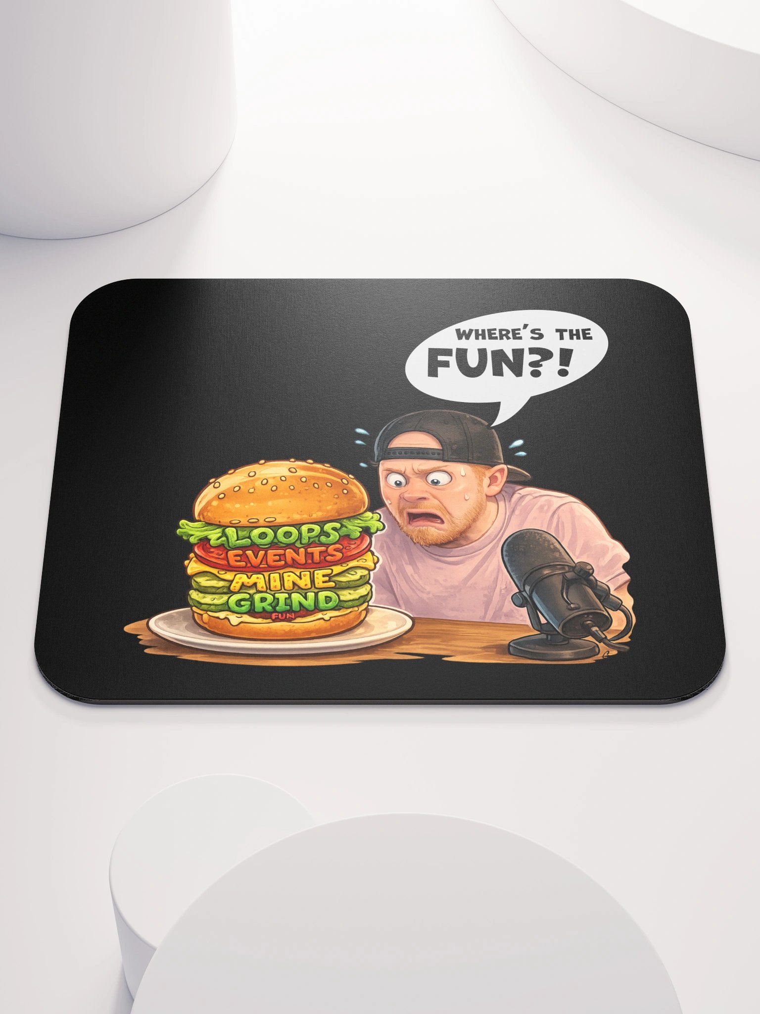 Where's the fun? - Mousepad! product image (1)