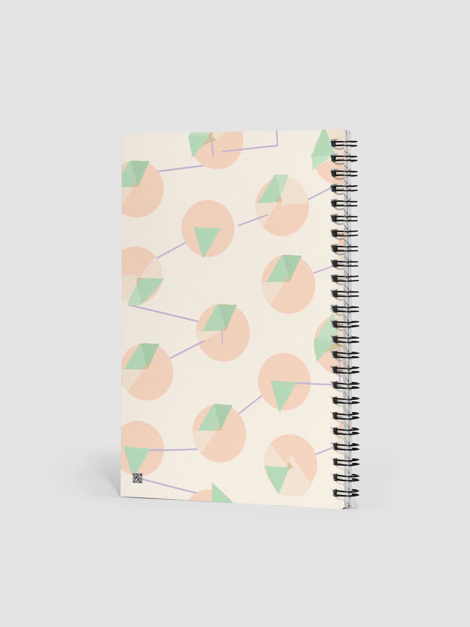 Geometric Harmony Spiral Notebook product image (2)