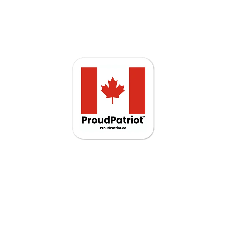 Canada Flag Vinyl Sticker product image (1)