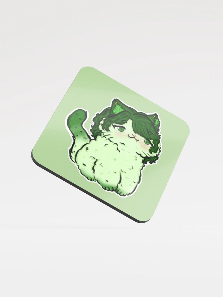 "Catbie Sit" Coaster product image (1)