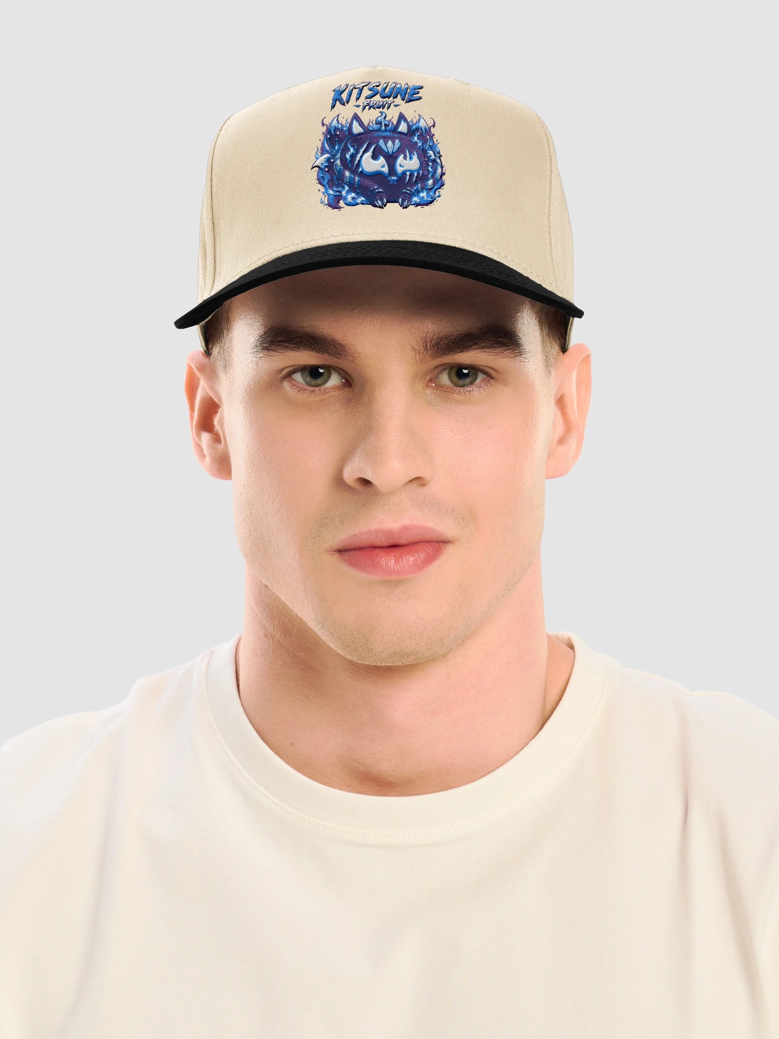 Roblox Gamer Kids Kitsune Fruit Embroidered Cap Gift product image (5)
