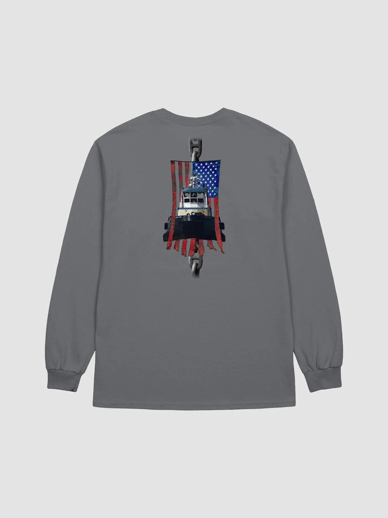 AF - Barge Bridal Chain & Tug Pacific Titan – Maritime Workwear | Twin Anchor Apparel Saltwater Long Sleeve Line product image (13)