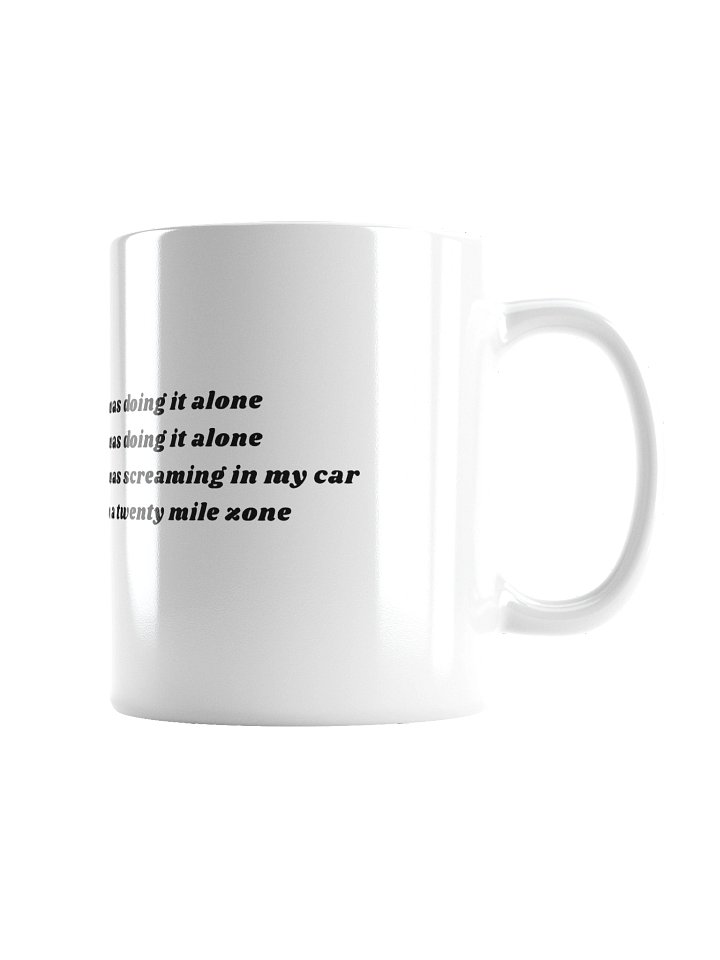 1970's Dory Previn White Glossy Mug product image (4)