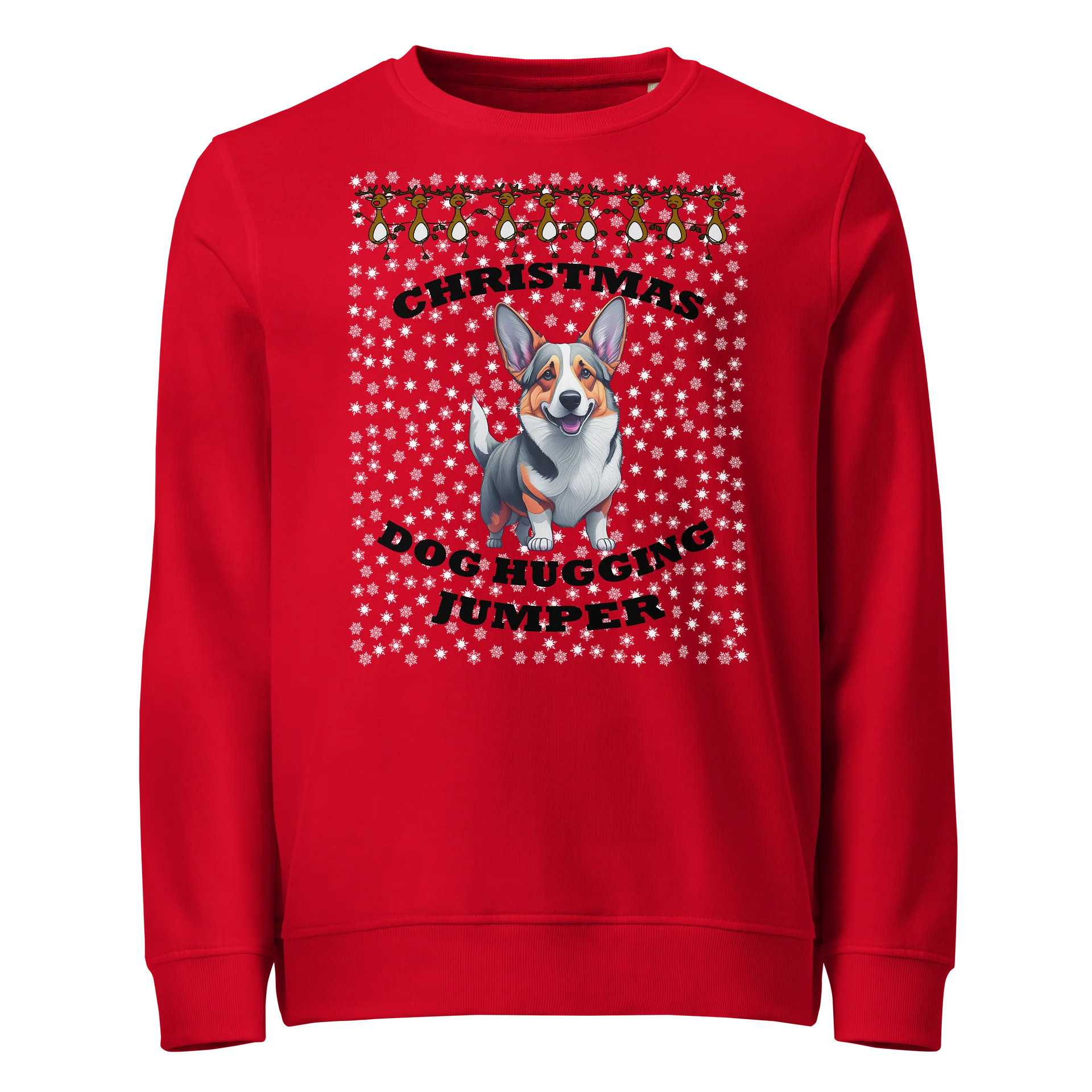 Christmas Dog Hugging, Corgi product image (21)